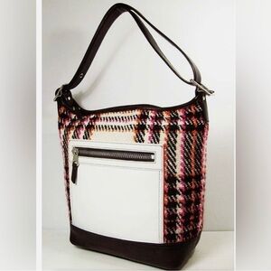 Coach Legacy Wool & Tweed Tote